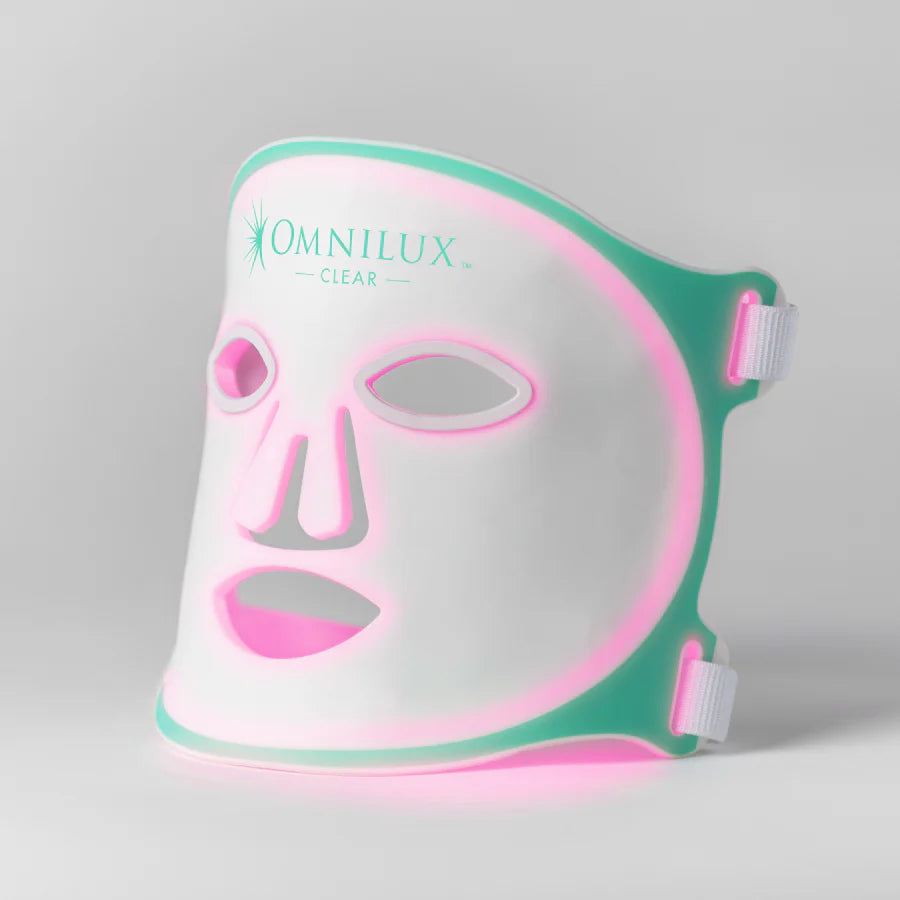 Omnilux Clear LED acne light therapy mask