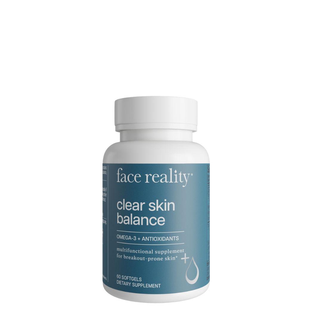 Live by Skin Face Reality Clear Skin Balance Omega 3 Supplement Woburn, MA