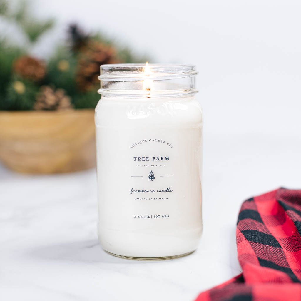 Tree Farm soy spa candle