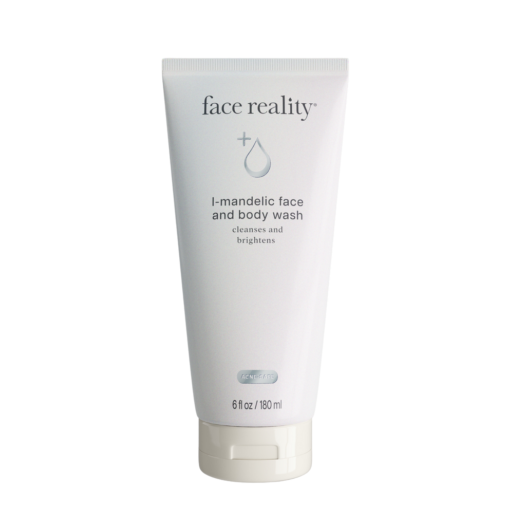 Live by Skin - Face Reality Skincare - L-Mandelic Face and Body Wash - Boston Acne Experts